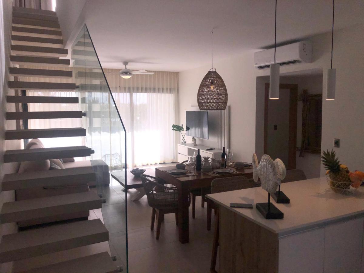 Hermoso Penthouse A Solo Pasos De La Playa 蓬塔卡纳 外观 照片