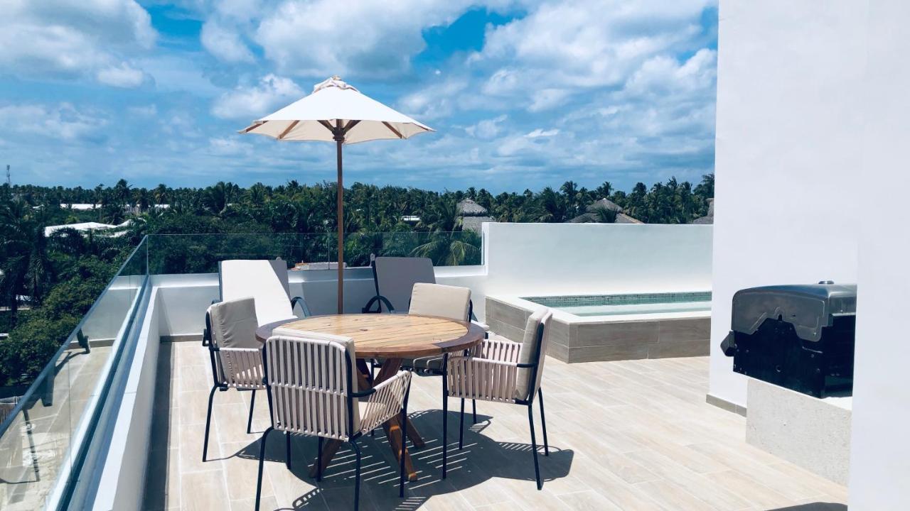 Hermoso Penthouse A Solo Pasos De La Playa 蓬塔卡纳 外观 照片