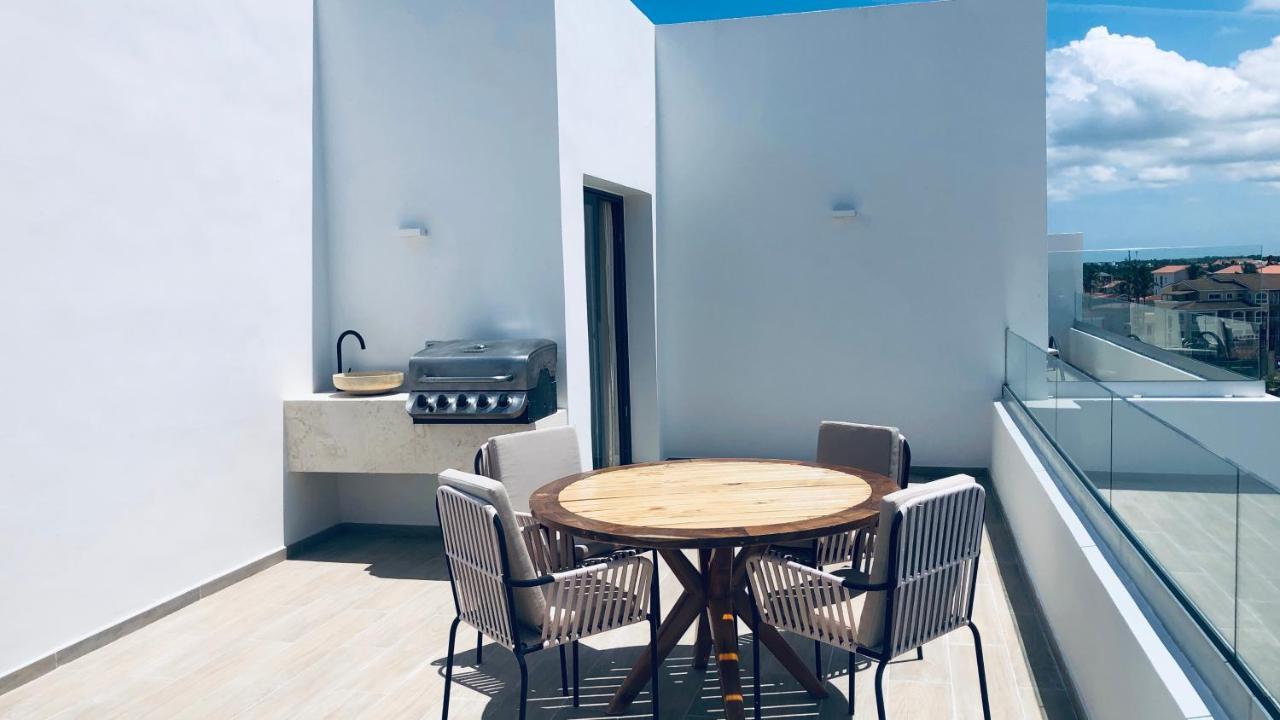 Hermoso Penthouse A Solo Pasos De La Playa 蓬塔卡纳 外观 照片